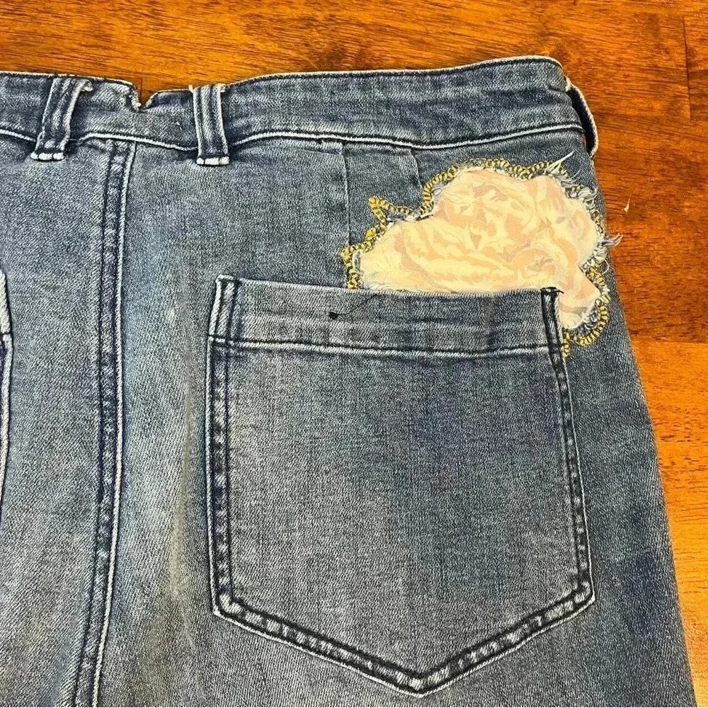 Anthropologie Pilcro and the Letterpress High Rise Trouser Bootcut 32 Petite - Picture 10 of 10